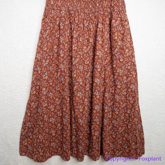 NEW Madewell Plus Harper Puff Sleeve Scoop Neck Lucie Midi Dress, 24W - Picture 15 of 16